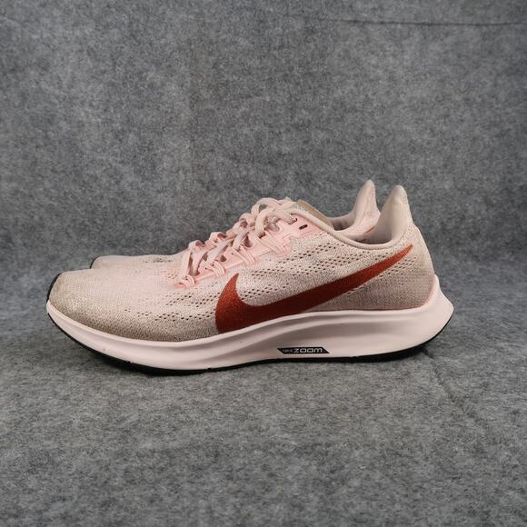 Nike Shoes Women 8.5 Athletic Trainer Zoom Pegasus 36 Running Sneaker Pink Sport - Picture 4 of 12
